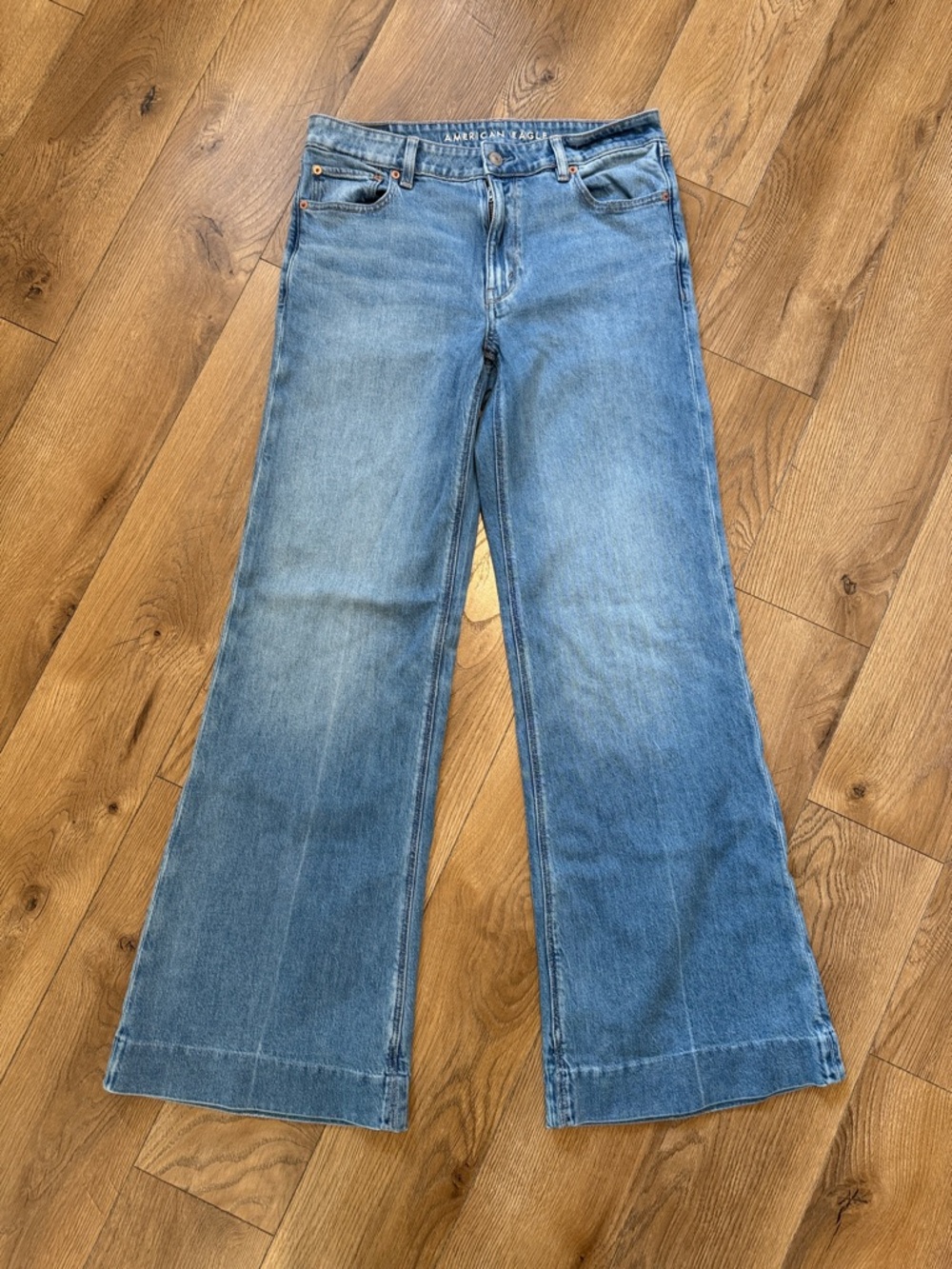 AE Stretch High-Waisted Flare Jean